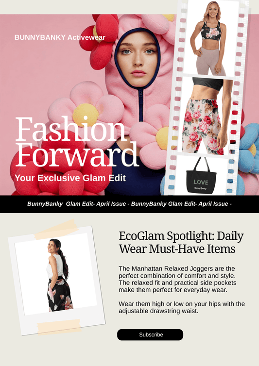 Fashion forward your sustainable style April issue - BunnyBanky