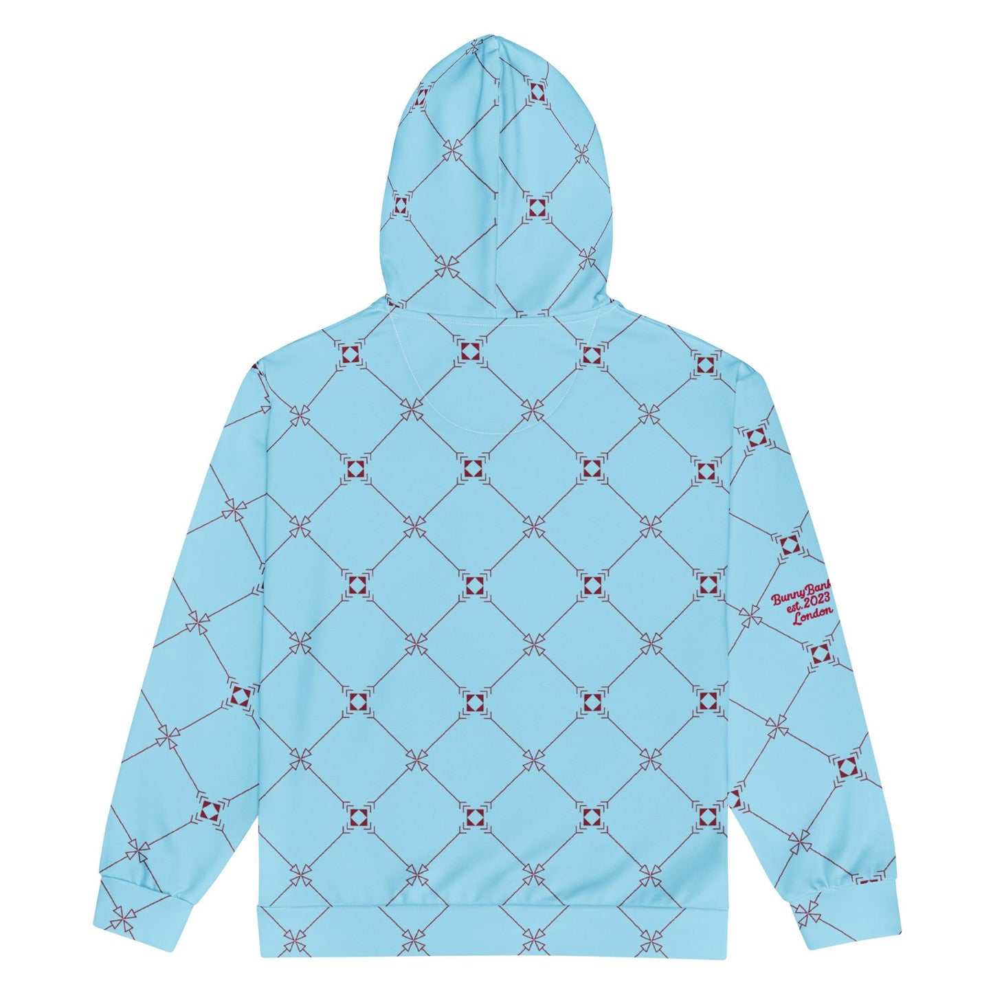 Bordeaux Zip Hoodie - BunnyBanky