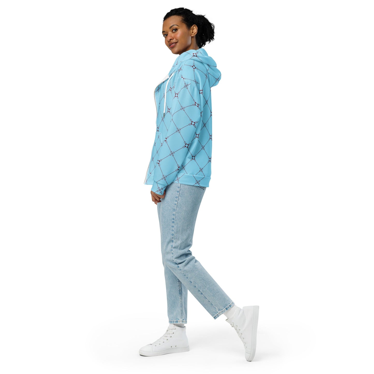 Bordeaux Zip Hoodie - BunnyBanky