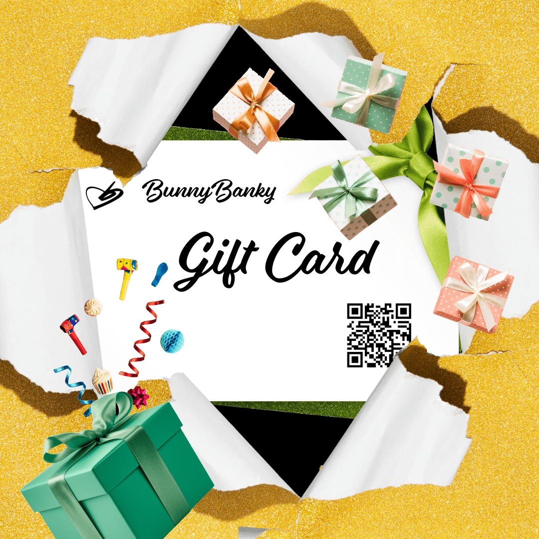 BunnyBanky Digital Gift Card - virtual gift card by BunnyBanky