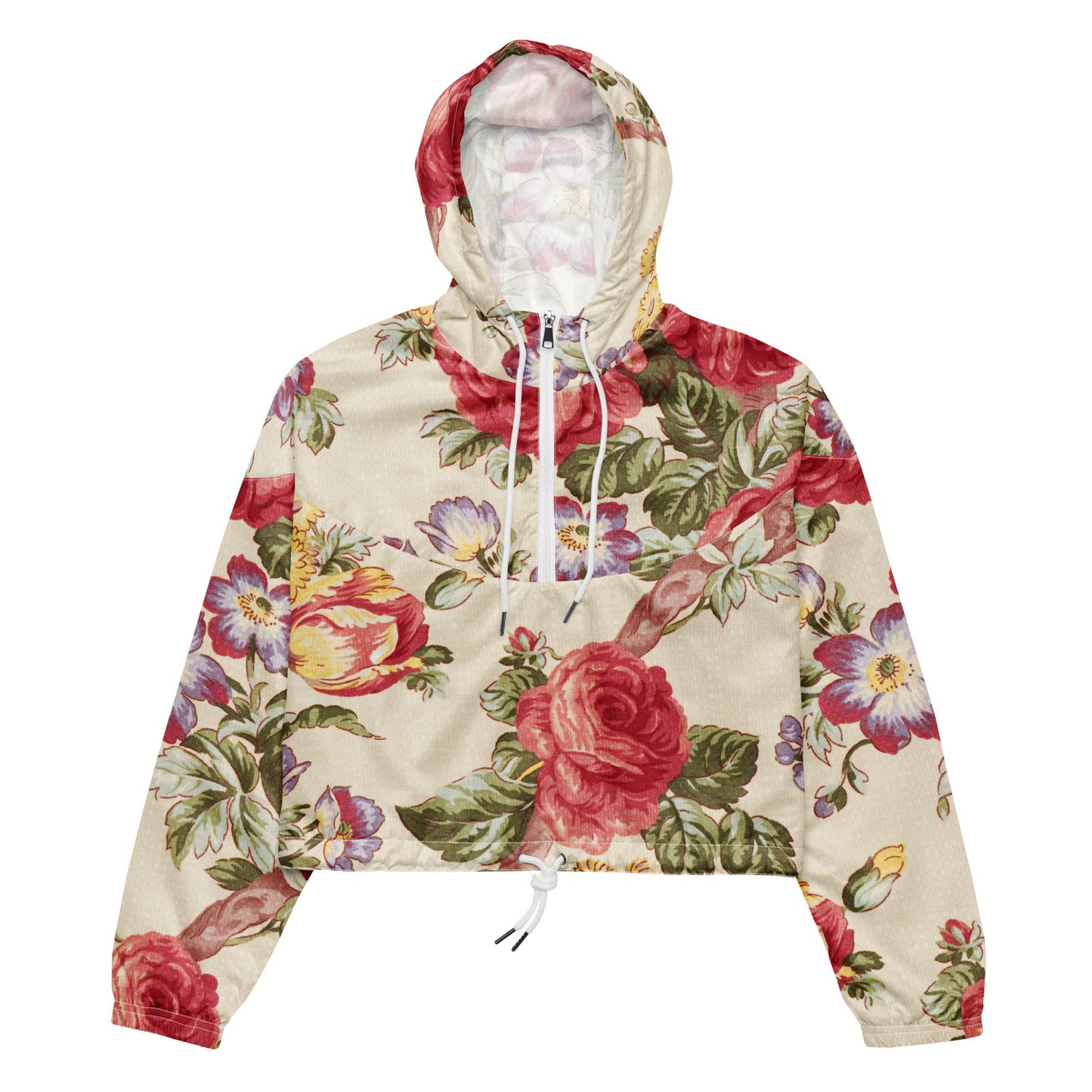 By The River Women’s Cropped Windbreaker - BunnyBanky