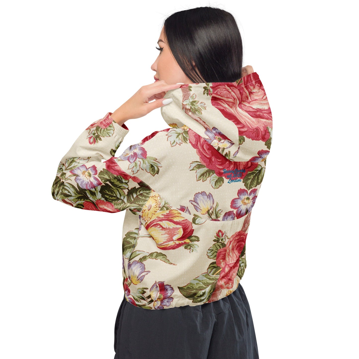 By The River Women’s Cropped Windbreaker - BunnyBanky