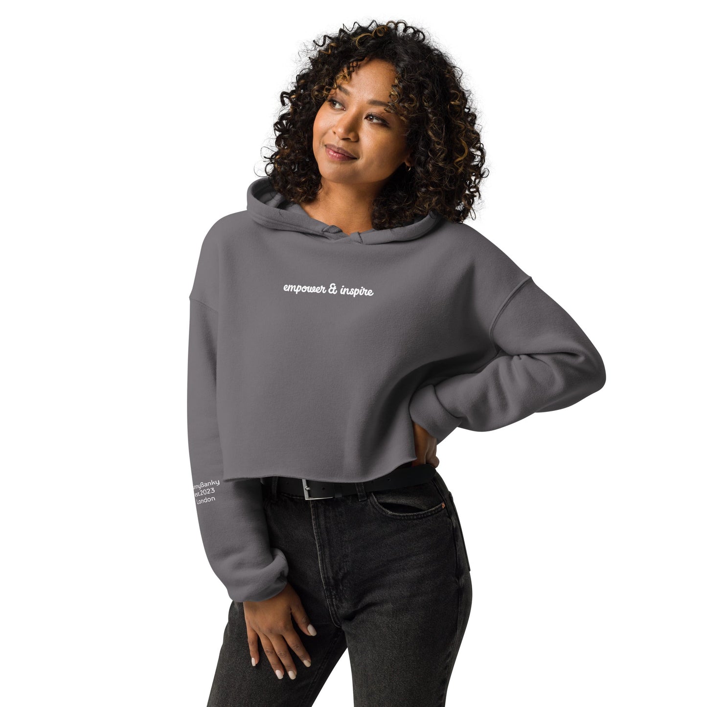Camden Crop Hoodie - BunnyBanky