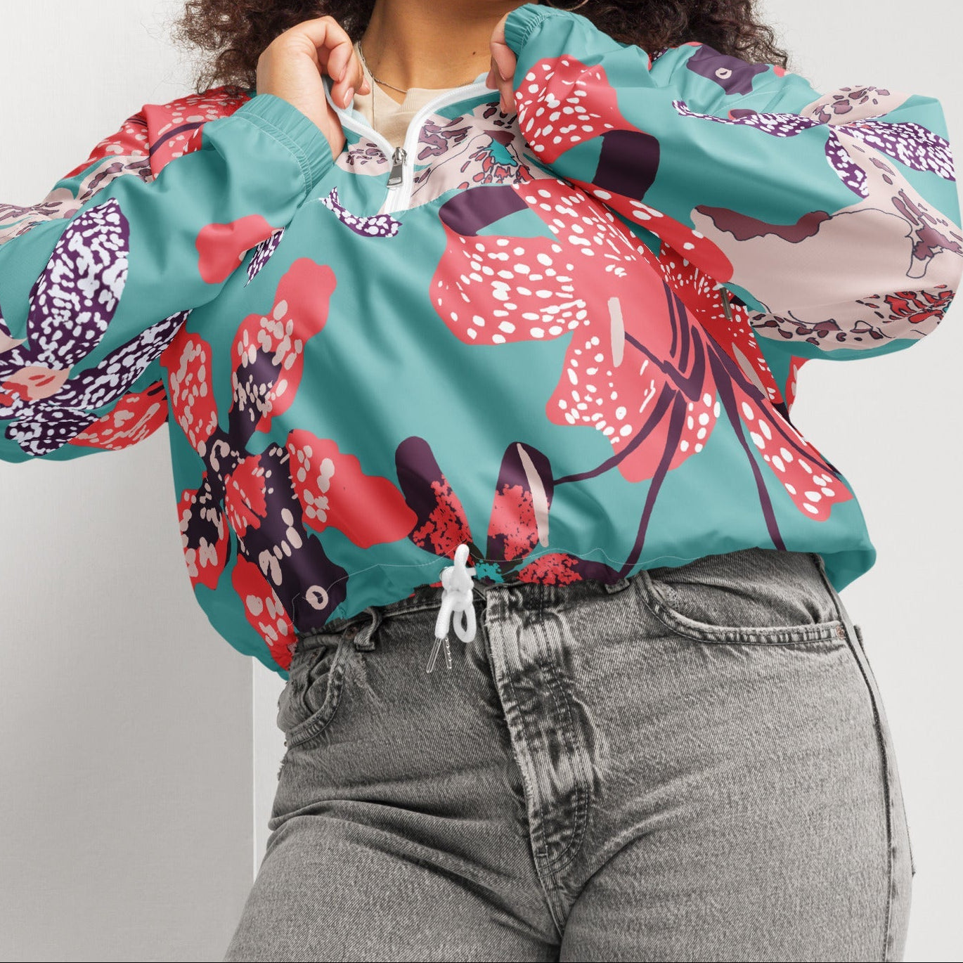 Chelsea Women’s cropped windbreaker - BunnyBanky