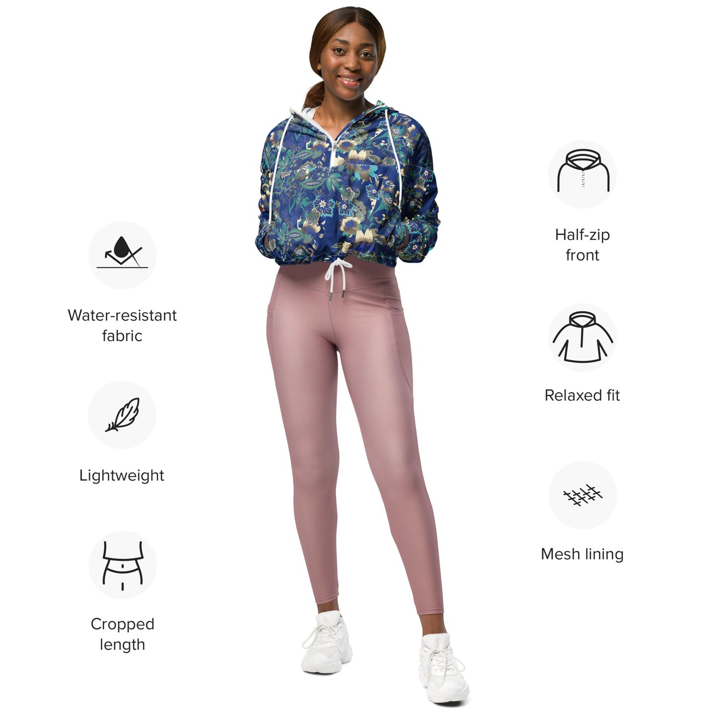 CityLine Cropped Windbreaker - BunnyBanky