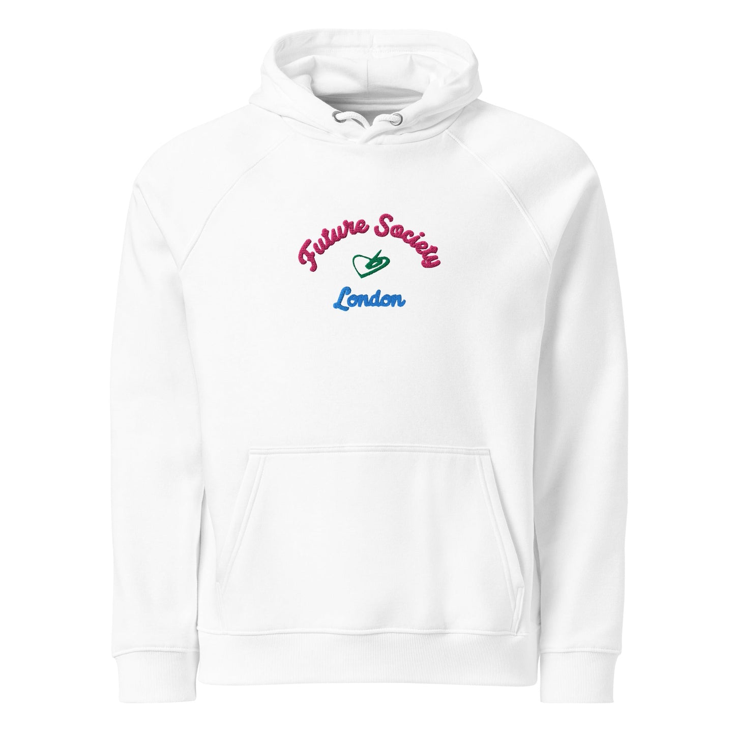 District Unisex eco raglan hoodie - BunnyBanky