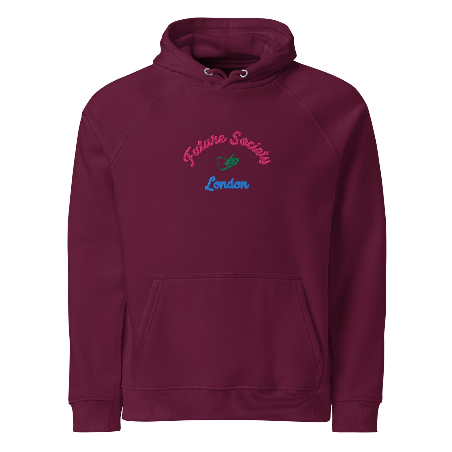 District Unisex eco raglan hoodie - BunnyBanky