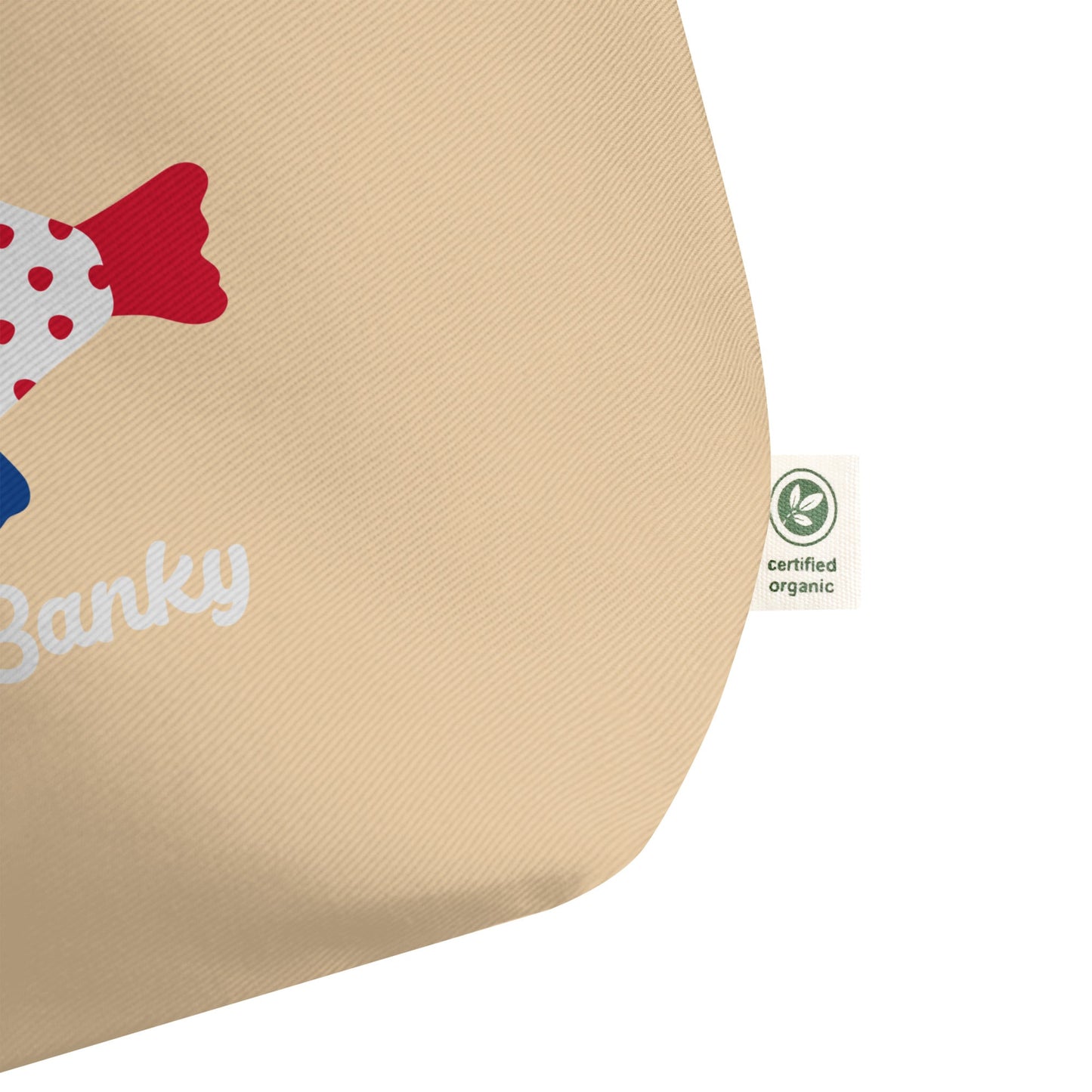 EcoFlex Large Organic Tote Bag - BunnyBanky
