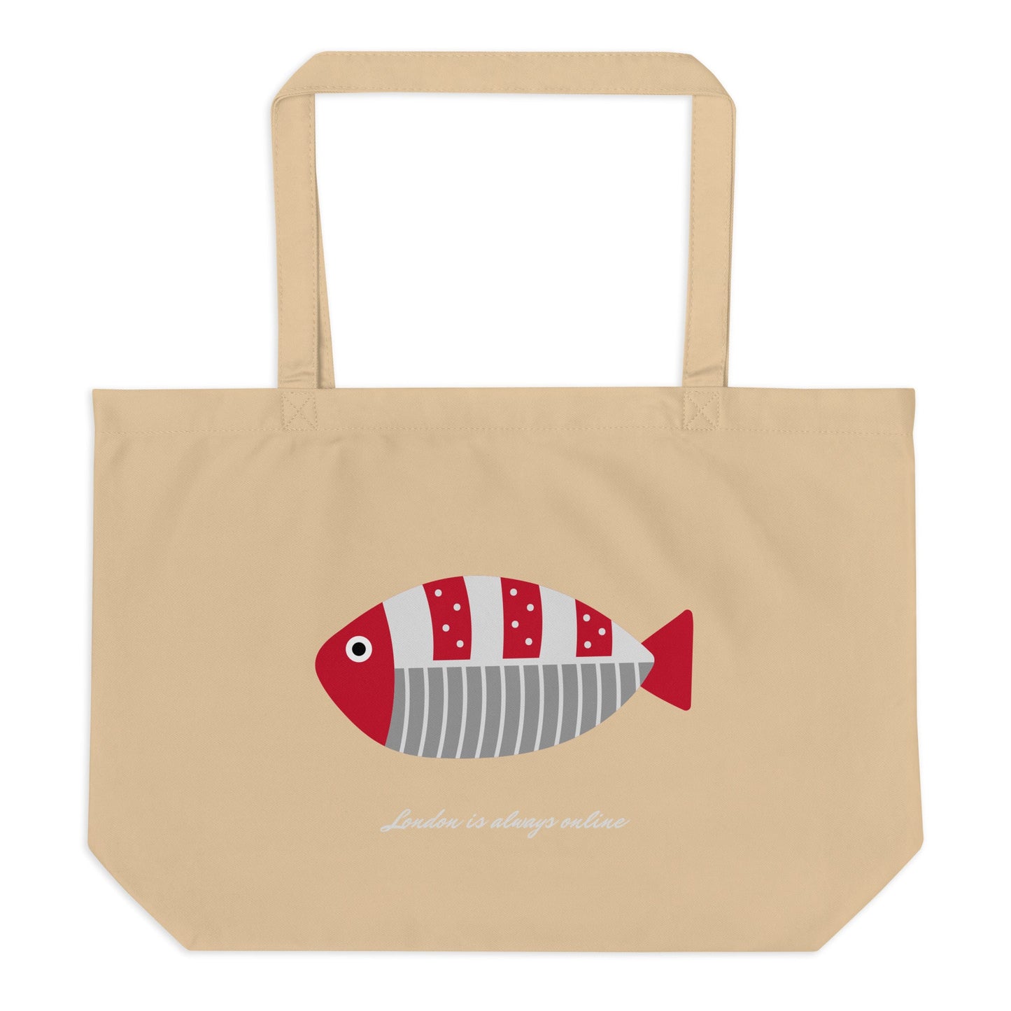EcoFlex Large Organic Tote Bag - BunnyBanky