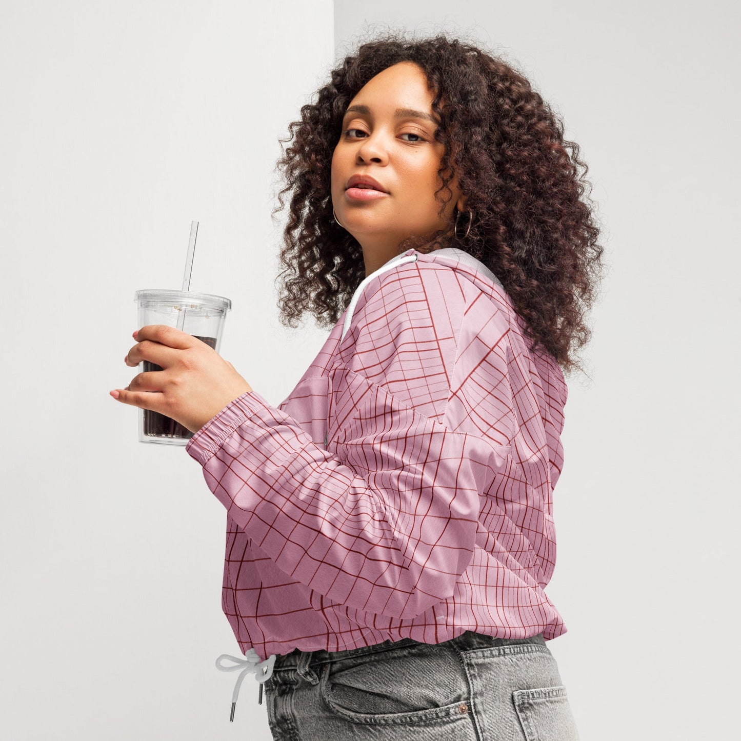Edinburgh Women’s Cropped Windbreaker - BunnyBanky