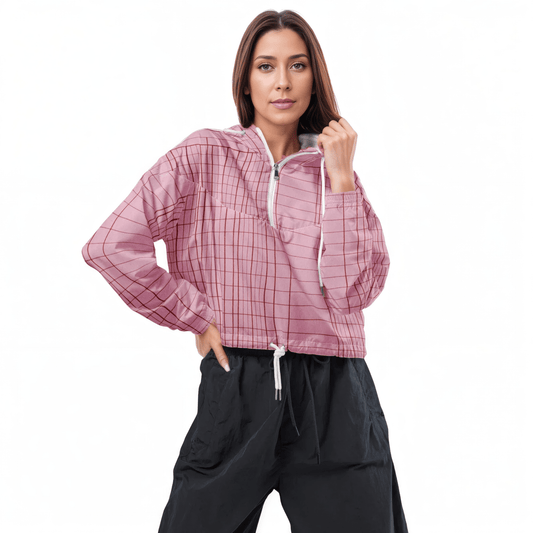 Edinburgh Women’s Cropped Windbreaker - BunnyBanky