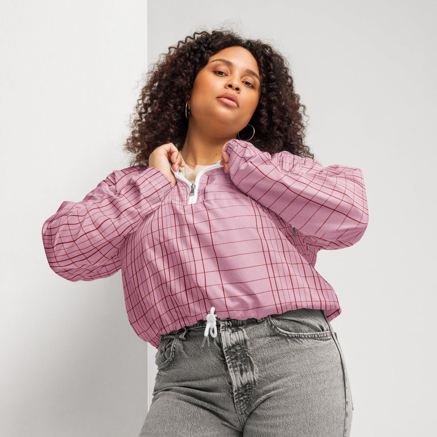 Edinburgh Women’s Cropped Windbreaker - BunnyBanky