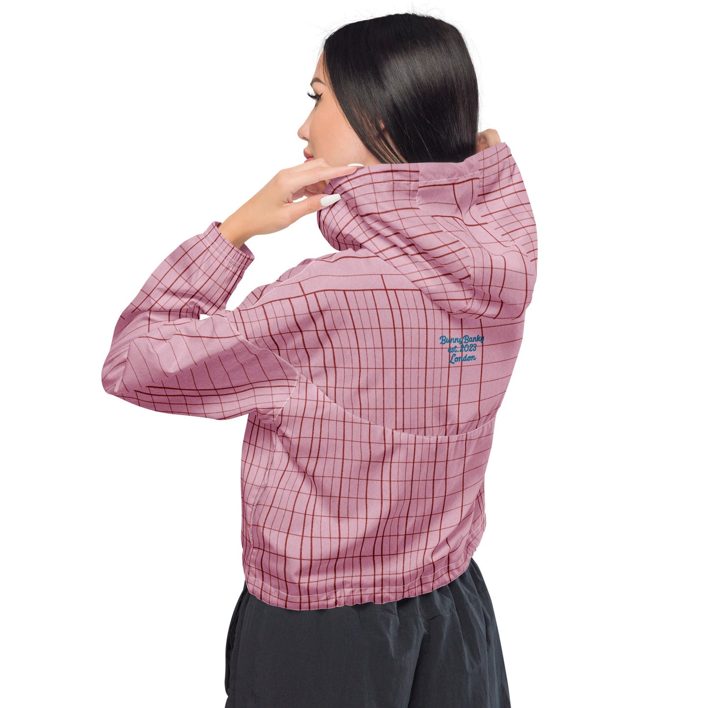 Edinburgh Women’s Cropped Windbreaker - BunnyBanky