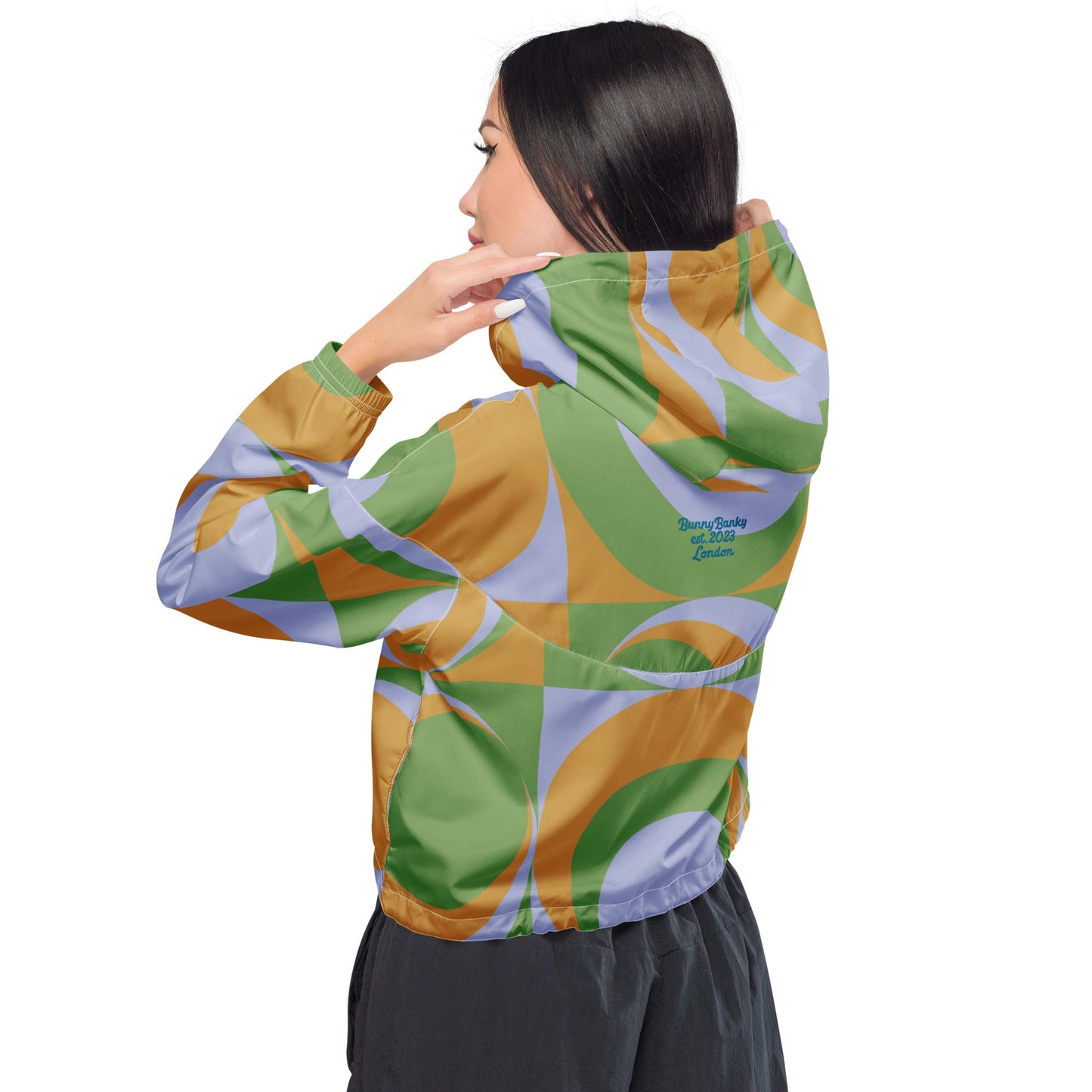 Florence Women’s Cropped Windbreaker - BunnyBanky