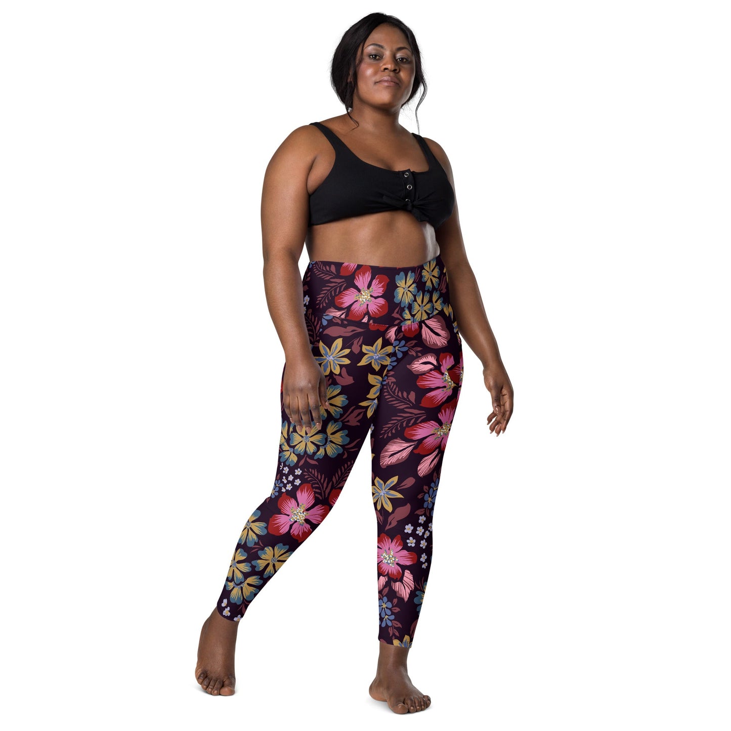 Green Park Leggings with pockets - BunnyBanky