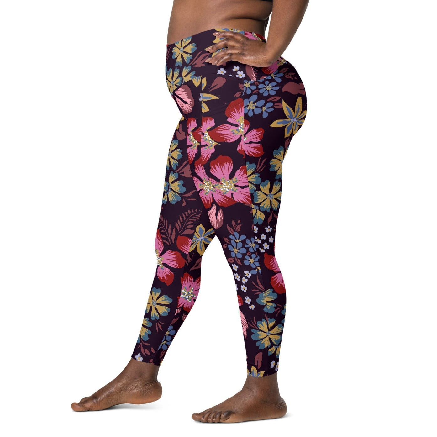 Green Park Leggings with pockets - BunnyBanky