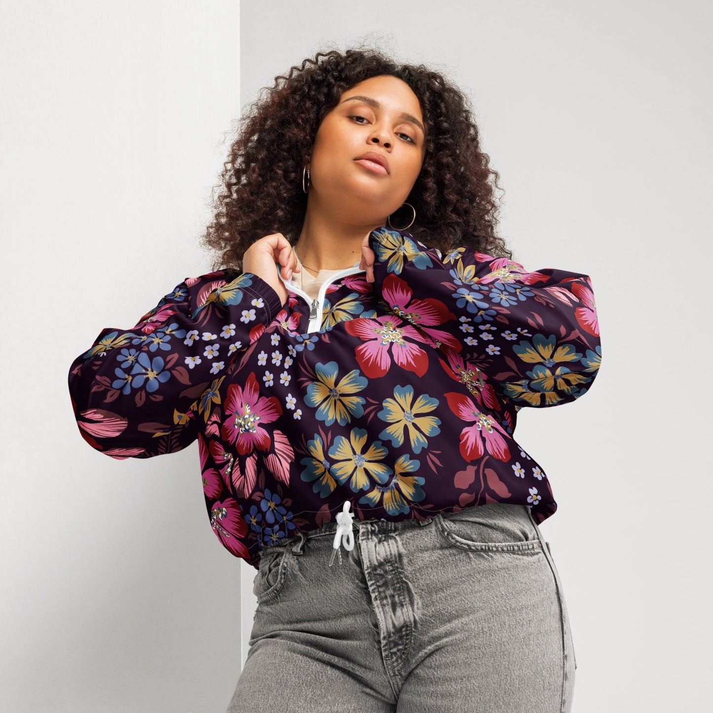 Green Park Women’s Cropped Windbreaker - BunnyBanky