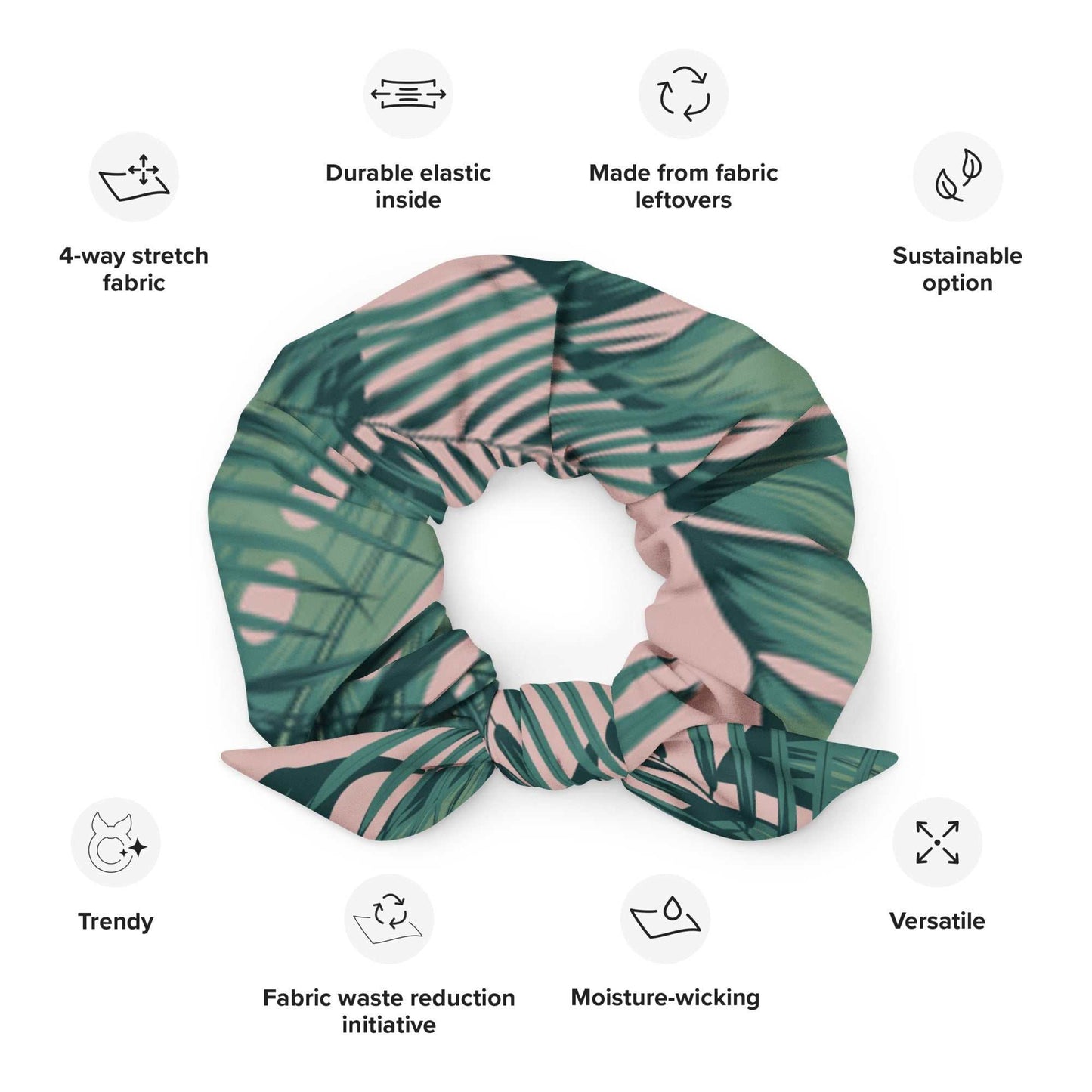 Messy Hair Recycled Scrunchie - BunnyBanky