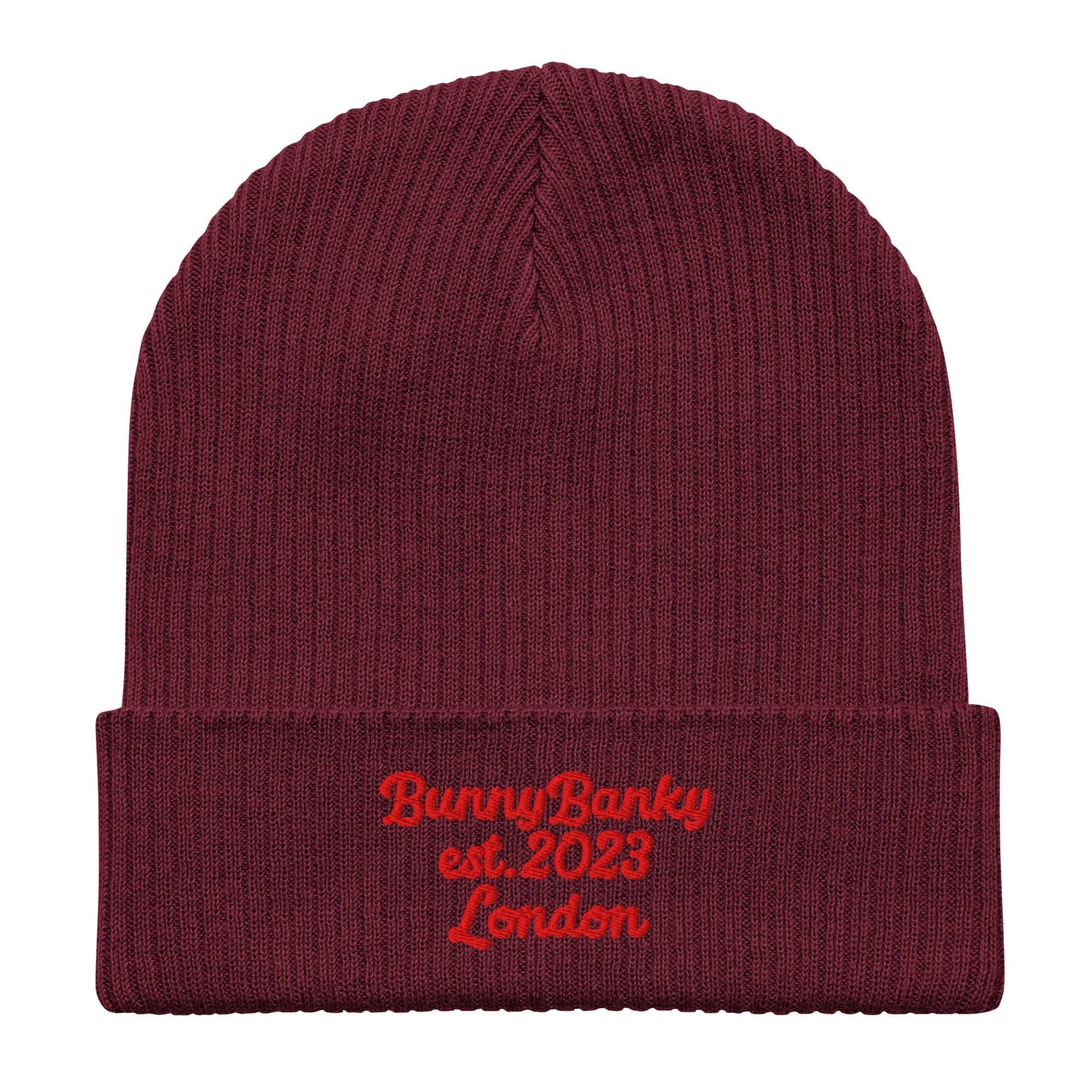 New York Organic ribbed beanie - BunnyBanky