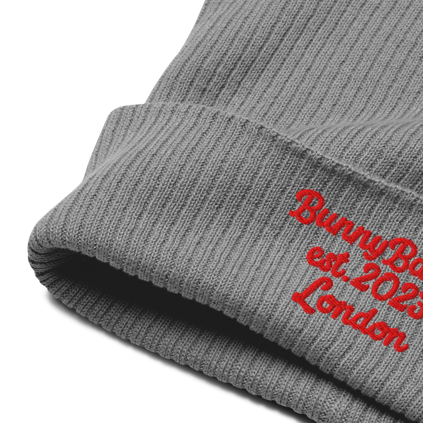 New York Organic ribbed beanie - BunnyBanky