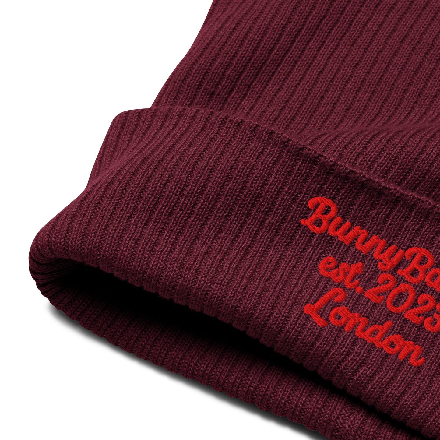 New York Organic ribbed beanie - BunnyBanky