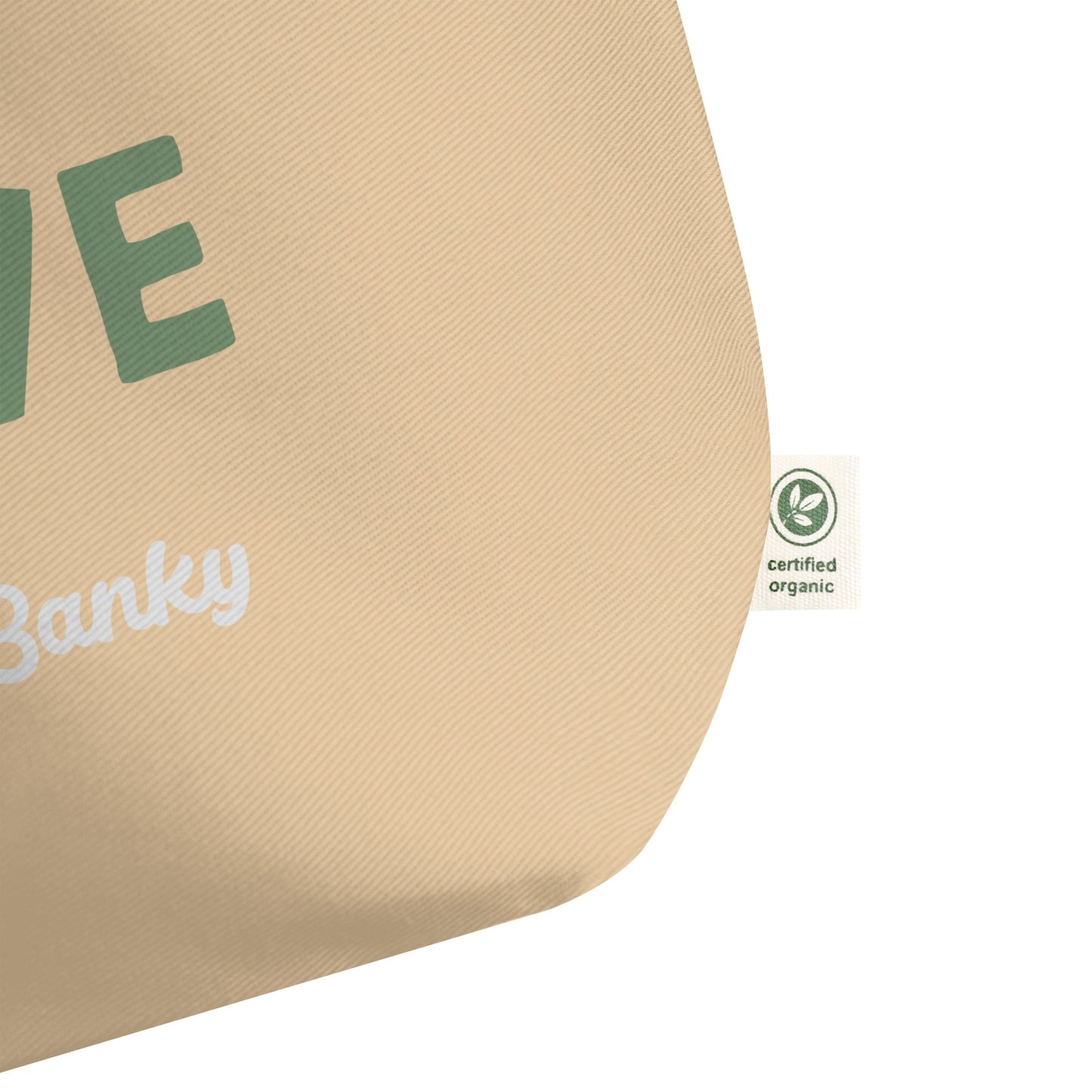 Paris Large Organic Tote Bag - BunnyBanky