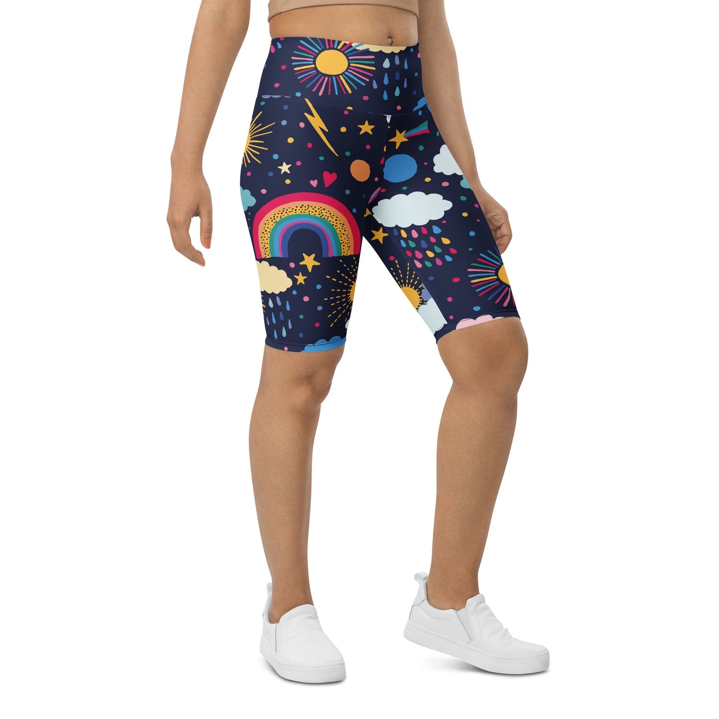 Riverside Biker Shorts - BunnyBanky