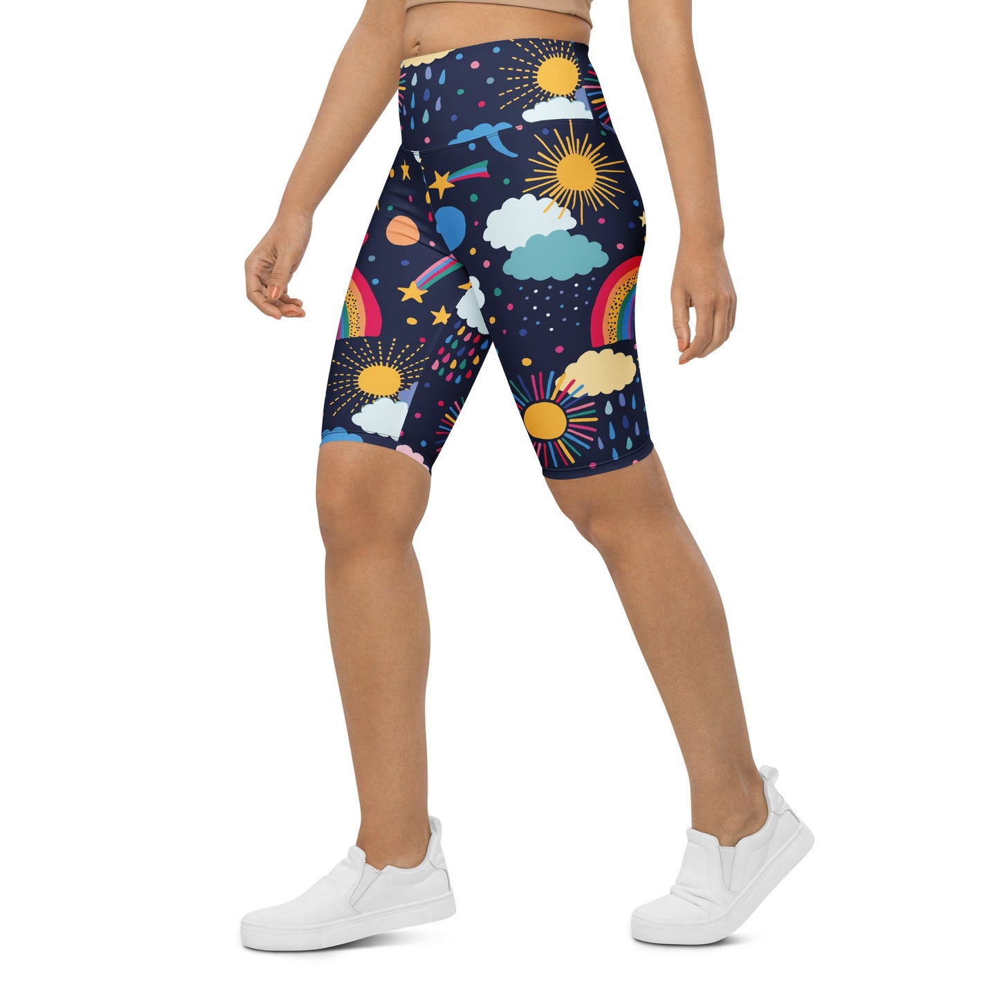 Riverside Biker Shorts - BunnyBanky