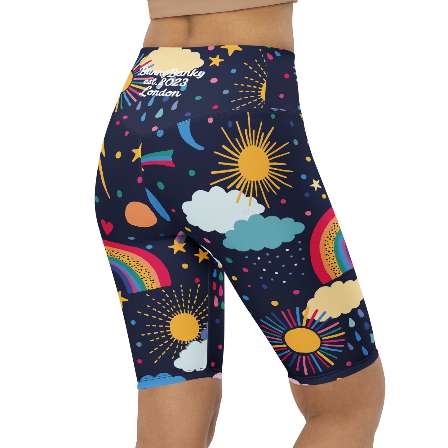 Riverside Biker Shorts - BunnyBanky