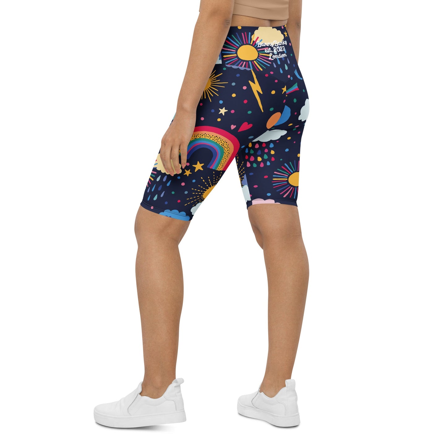 Riverside Biker Shorts - BunnyBanky