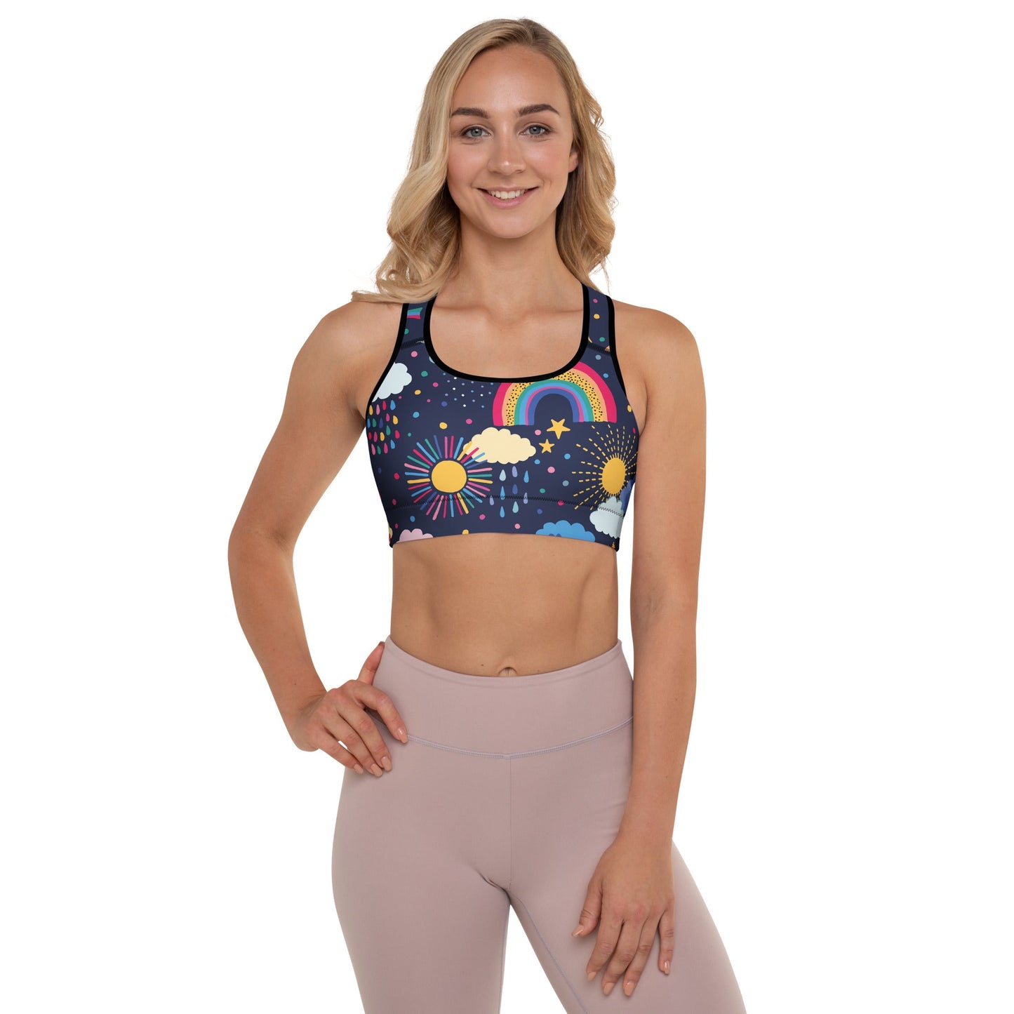Riverside Padded Sports Bra - BunnyBanky