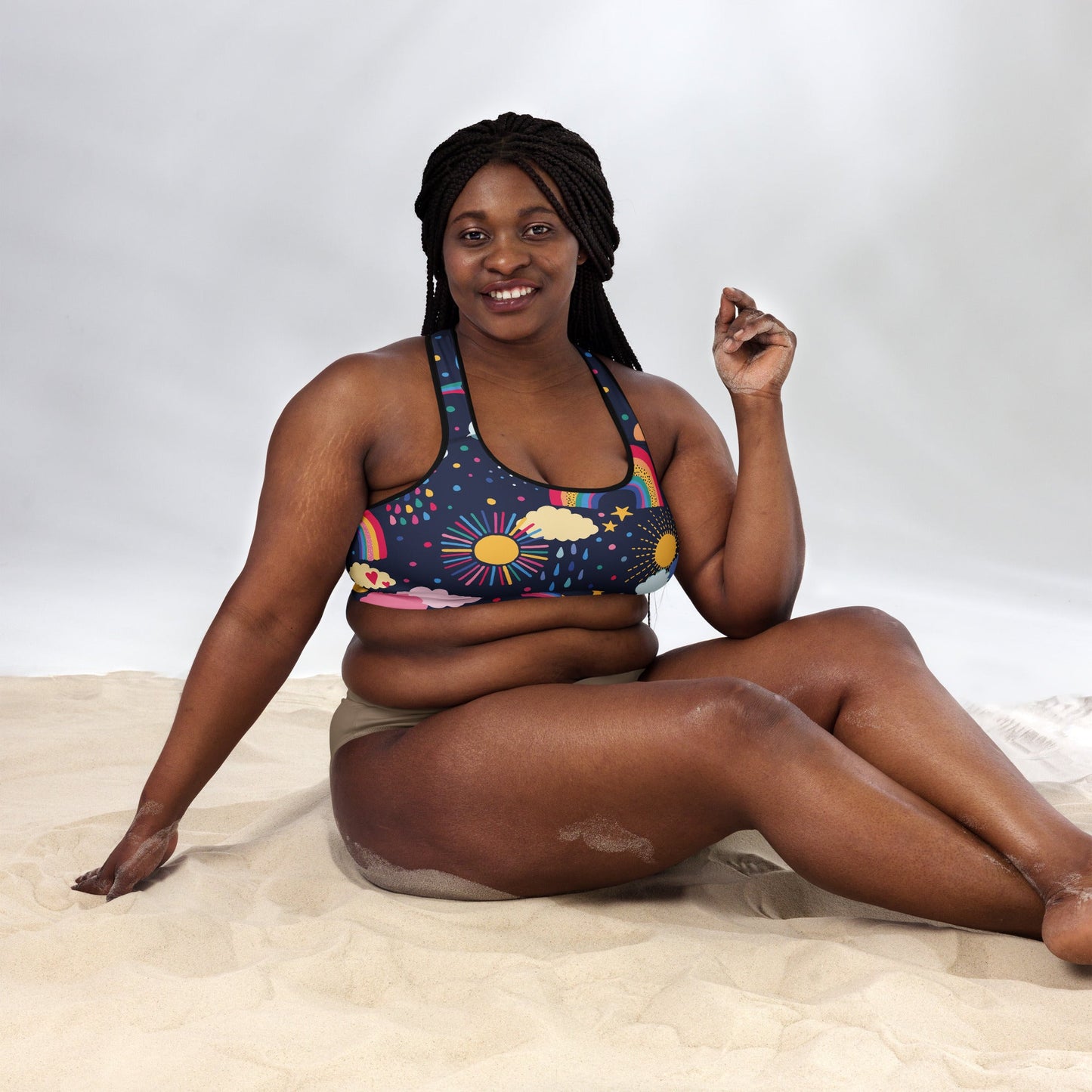 Riverside Padded Sports Bra - BunnyBanky