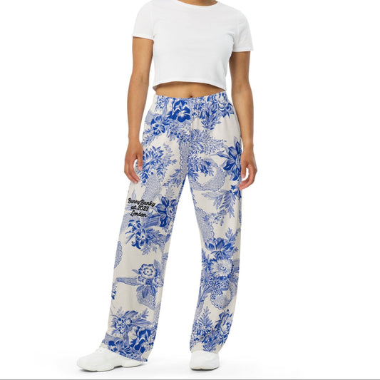 Saint Germain Wide Leg Joggers - BunnyBanky