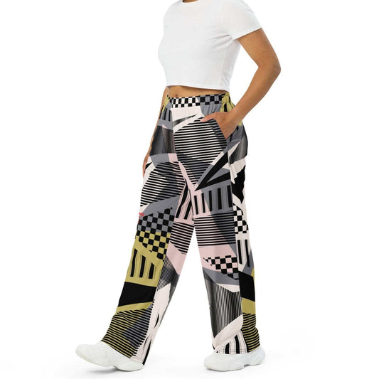 Sussex Wide Leg Joggers - Bottoms by BunnyBanky