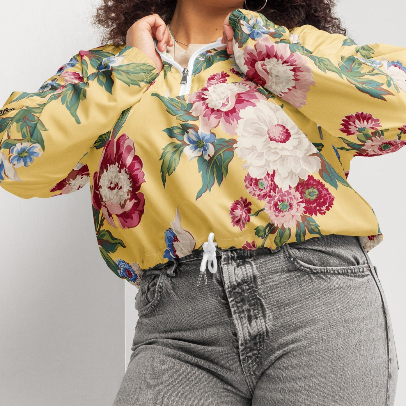 Toronto Women’s cropped windbreaker - BunnyBanky