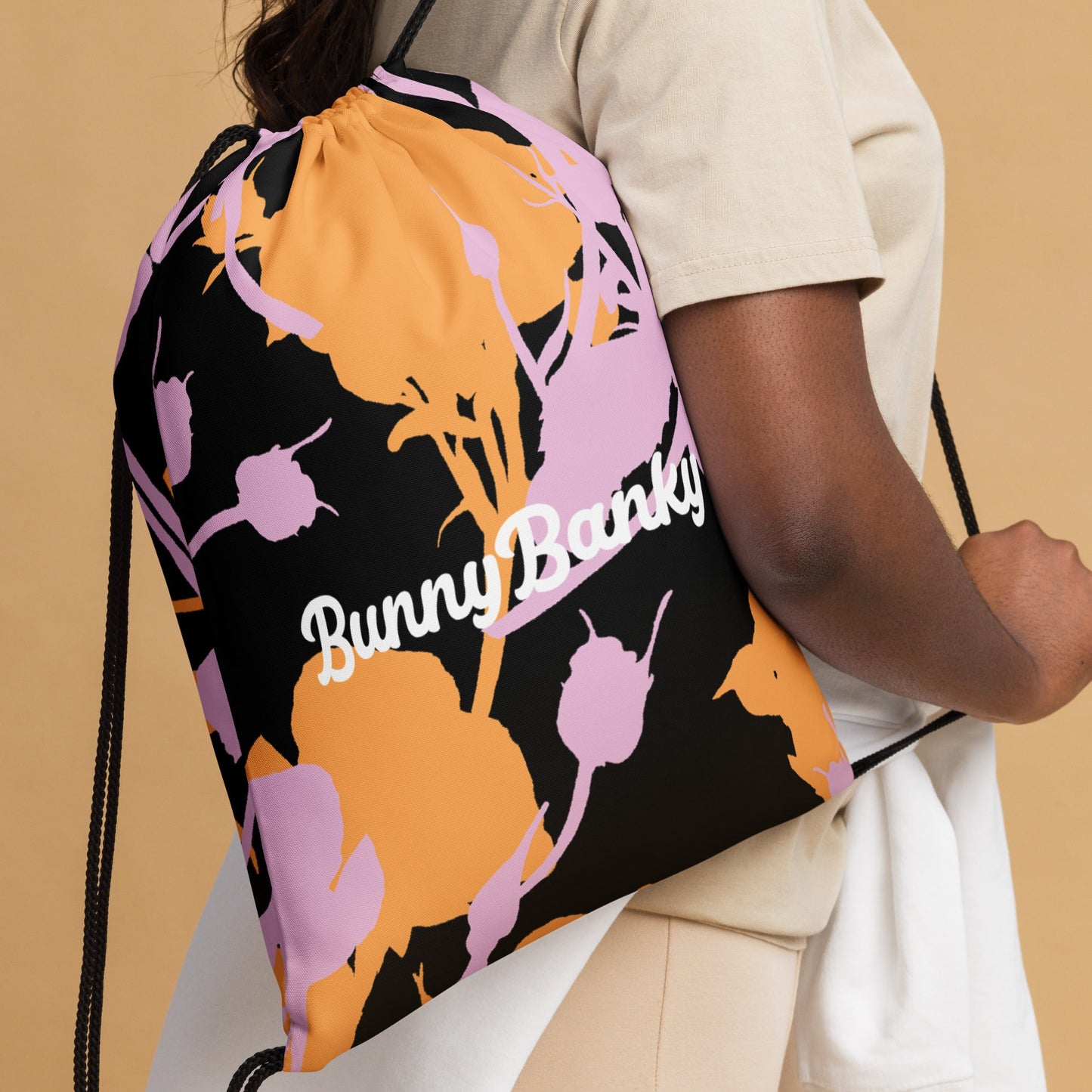 Victoria Drawstring Bag - BunnyBanky