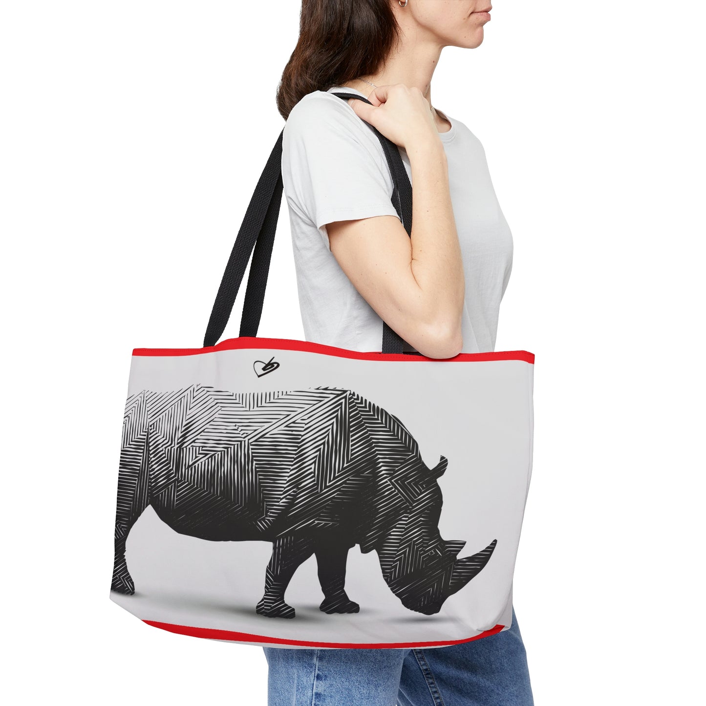 Rhino Awareness Every Weekender Bag | BunnyBanky Activewear