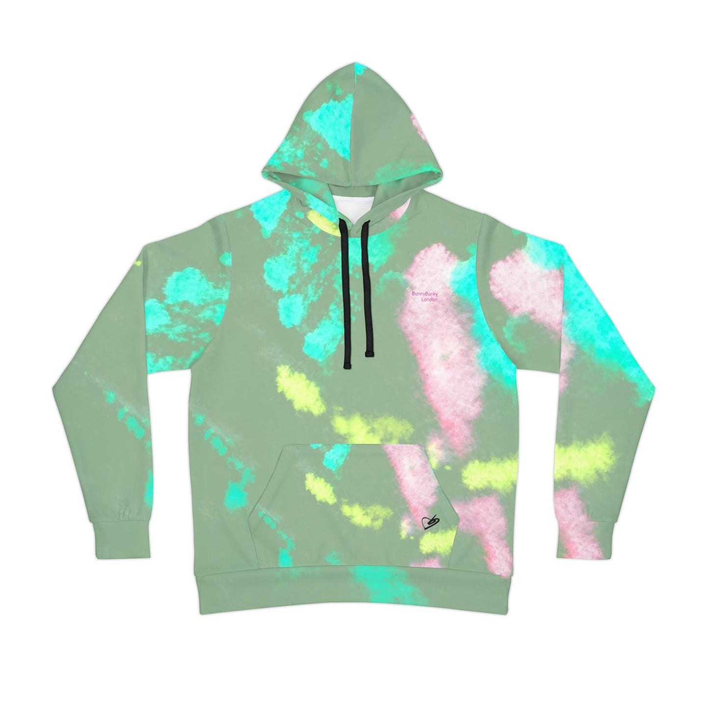 BunnyBanky ActiveFlex CloudScape Unisex Hoodie: Elevate Your Activewear - BunnyBanky