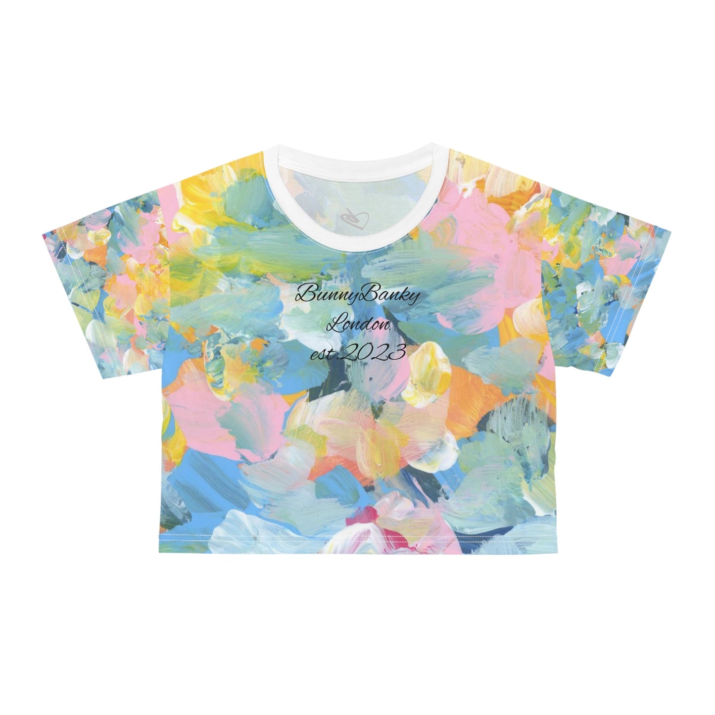 BunnyBanky ActiveFlex Cropped Tee: Elevate Your Activewear - BunnyBanky