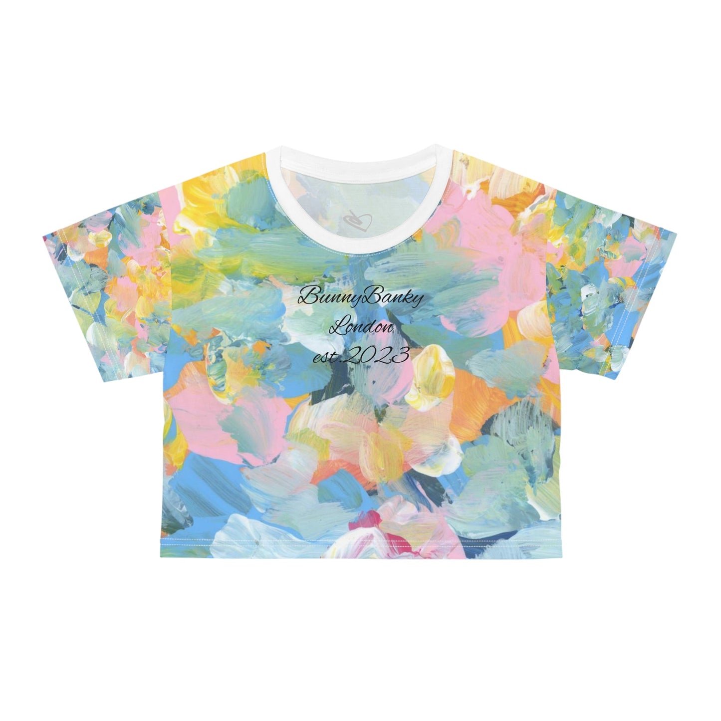 BunnyBanky ActiveFlex Cropped Tee: Elevate Your Activewear - BunnyBanky