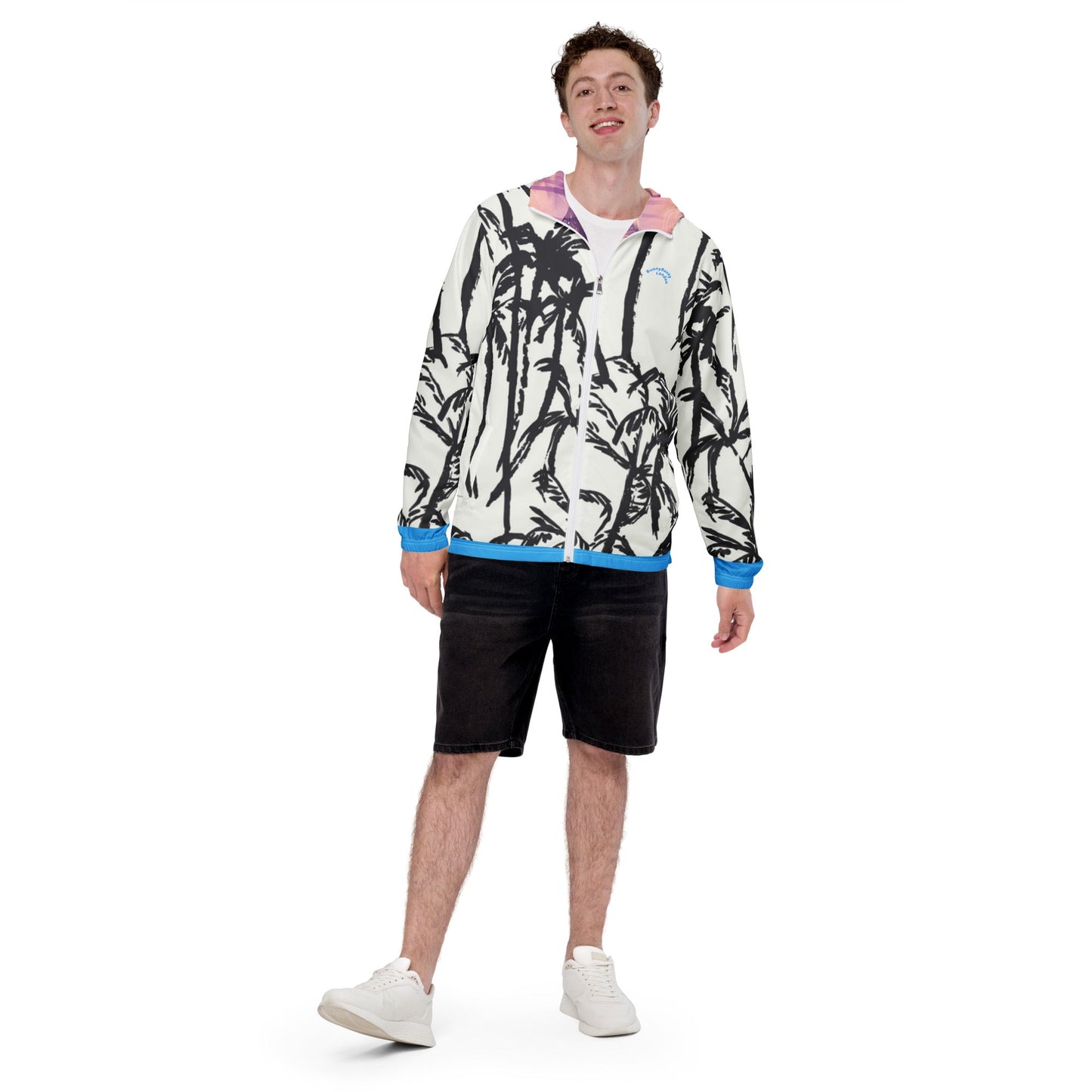 BunnyBanky ActiveFlex EcoShield Men’s Windbreaker: Sustainable Activewear - BunnyBanky