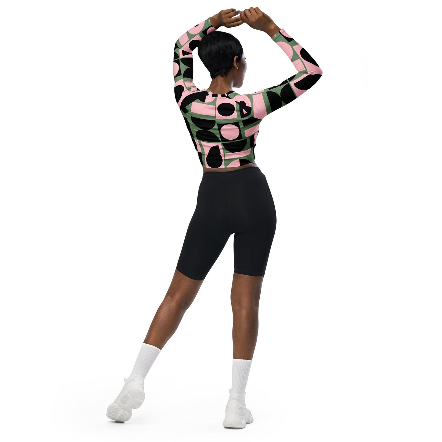 BunnyBanky Dynamic Flex Cropped Top: Embrace Sustainable Activewear - BunnyBanky