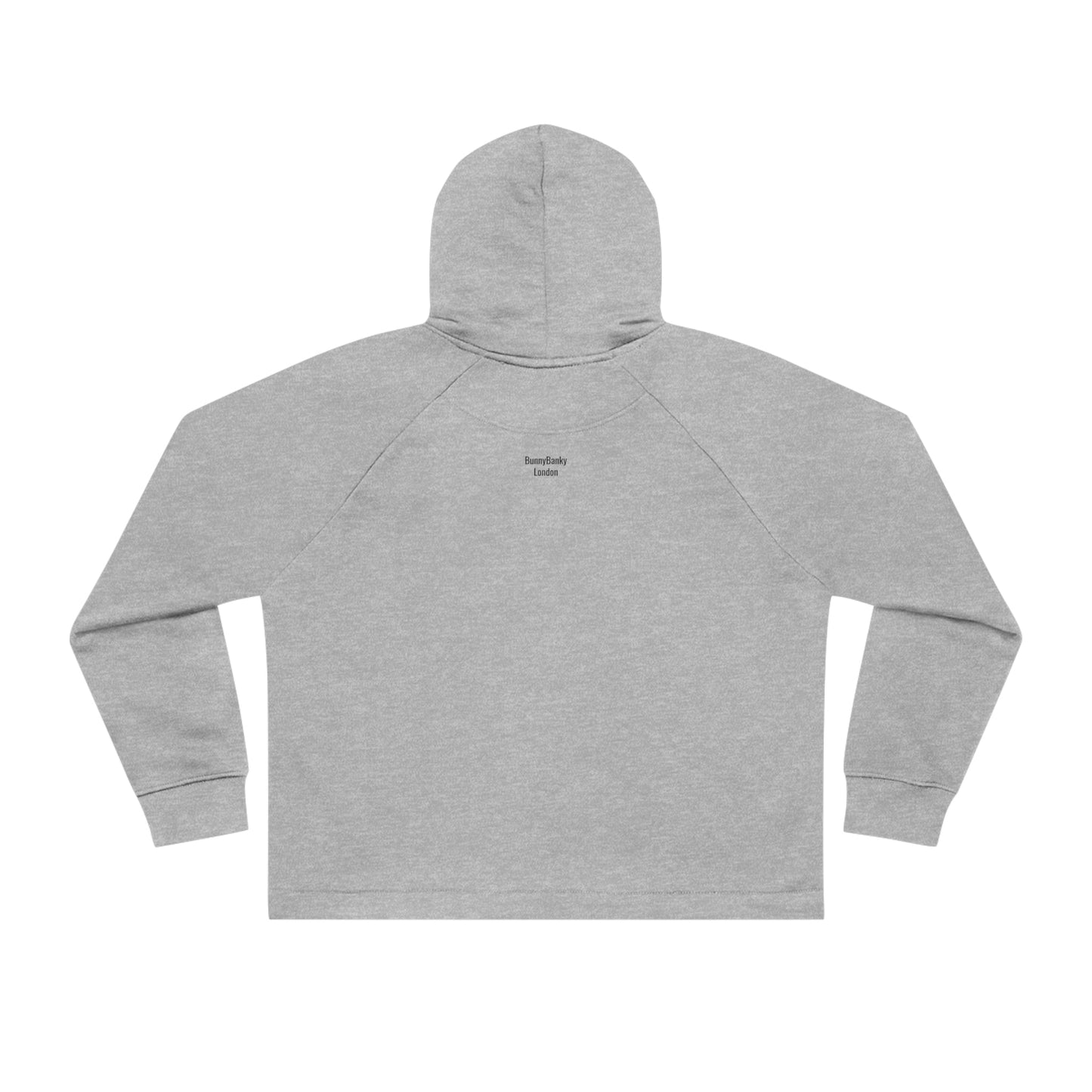 BunnyBanky UrbanFlex Cropped Hoodie: Elevate Your Activewear - BunnyBanky