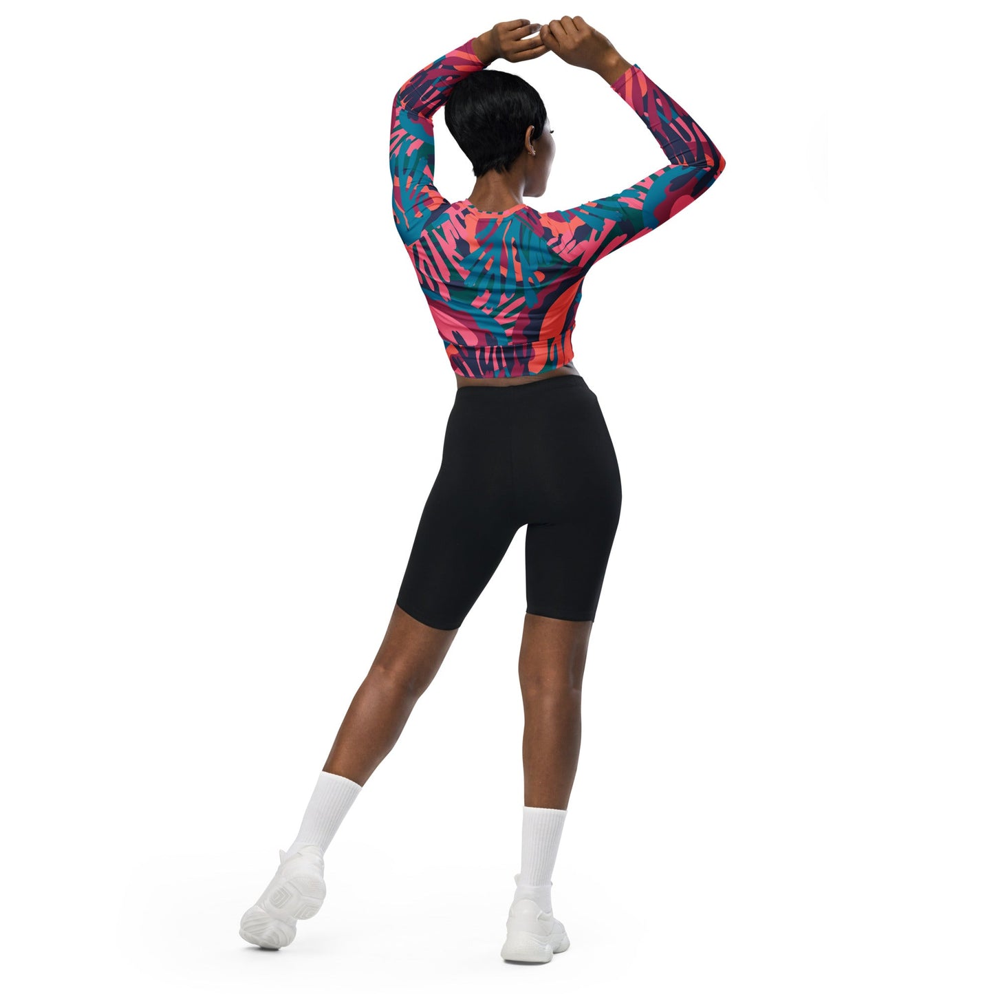 BunnyBanky UrbanFlex Recycled Cropped Top: Sustainable Activewear - BunnyBanky