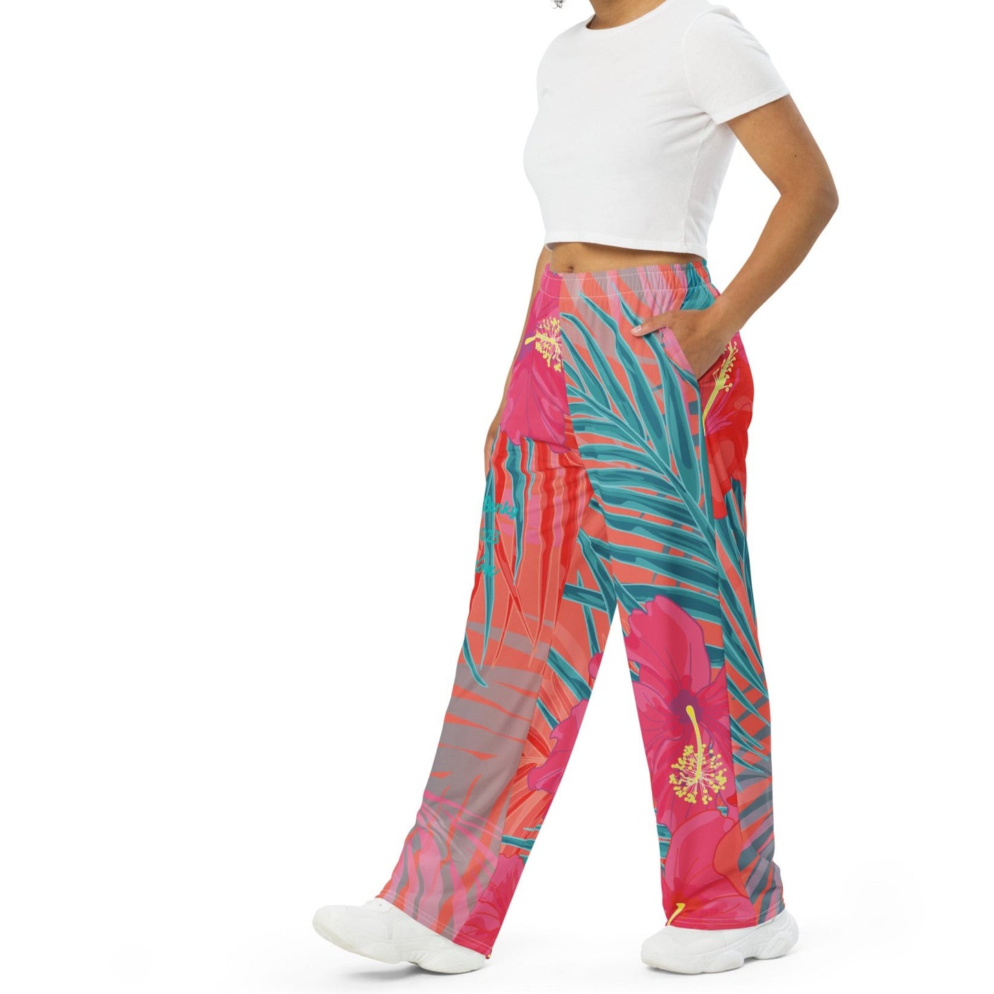 District Unisex Wide Leg Pants