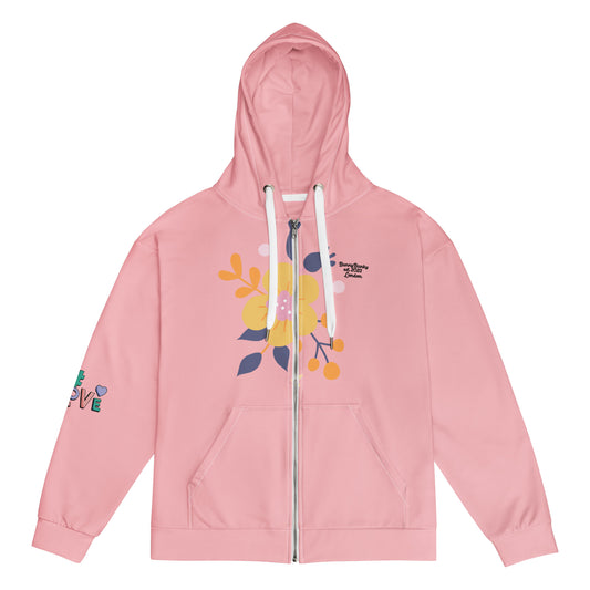 Paris Unisex zip hoodie