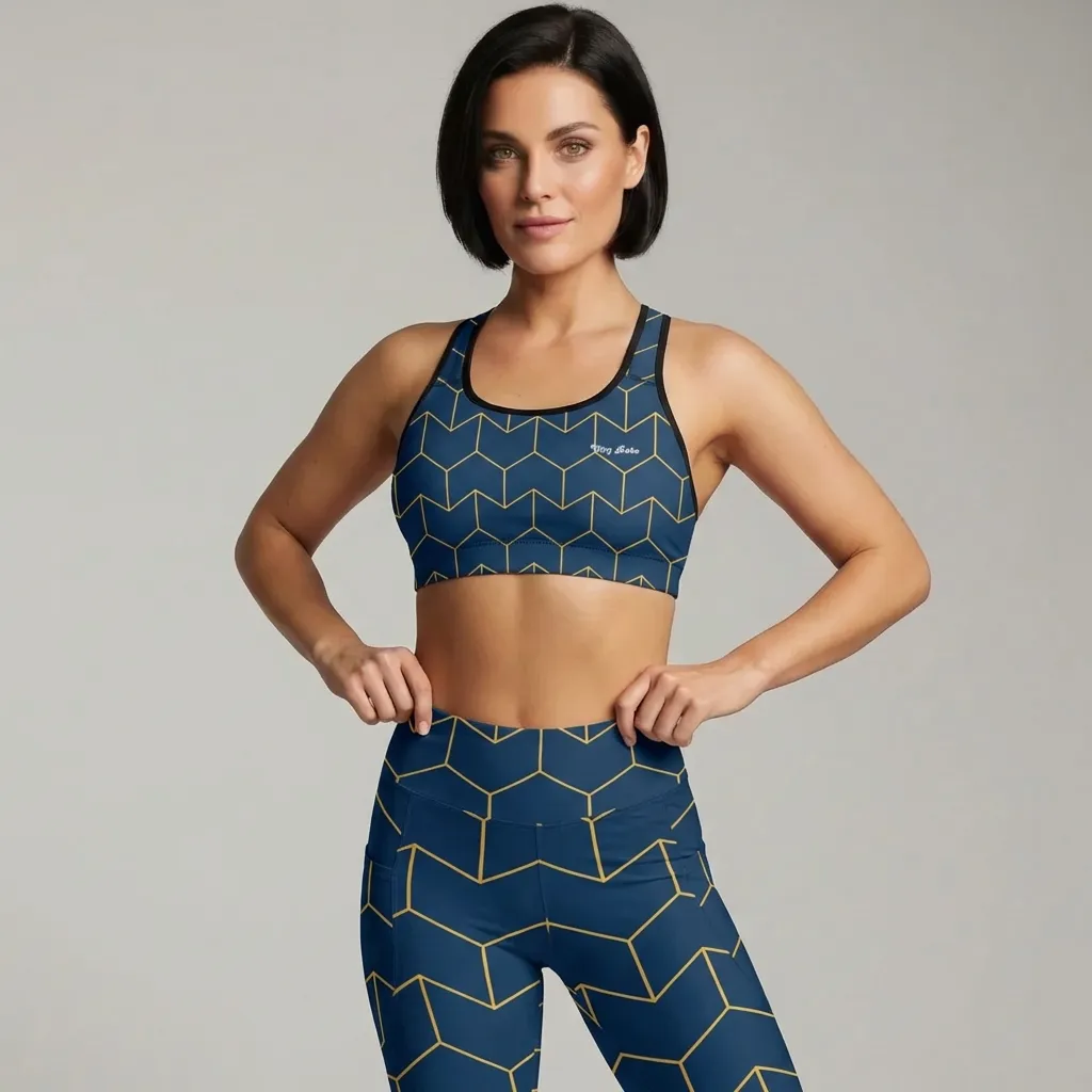 BunnyBankY AI Model wearing the complete Barons Court Glam Set