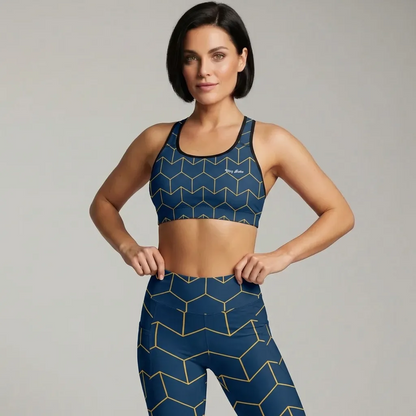 BunnyBankY AI Model wearing the complete Barons Court Glam Set