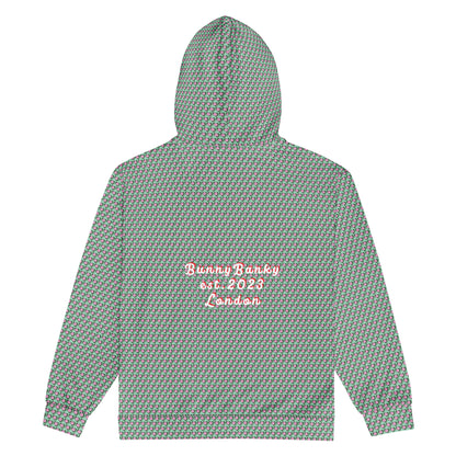 Paris Unisex zip hoodie