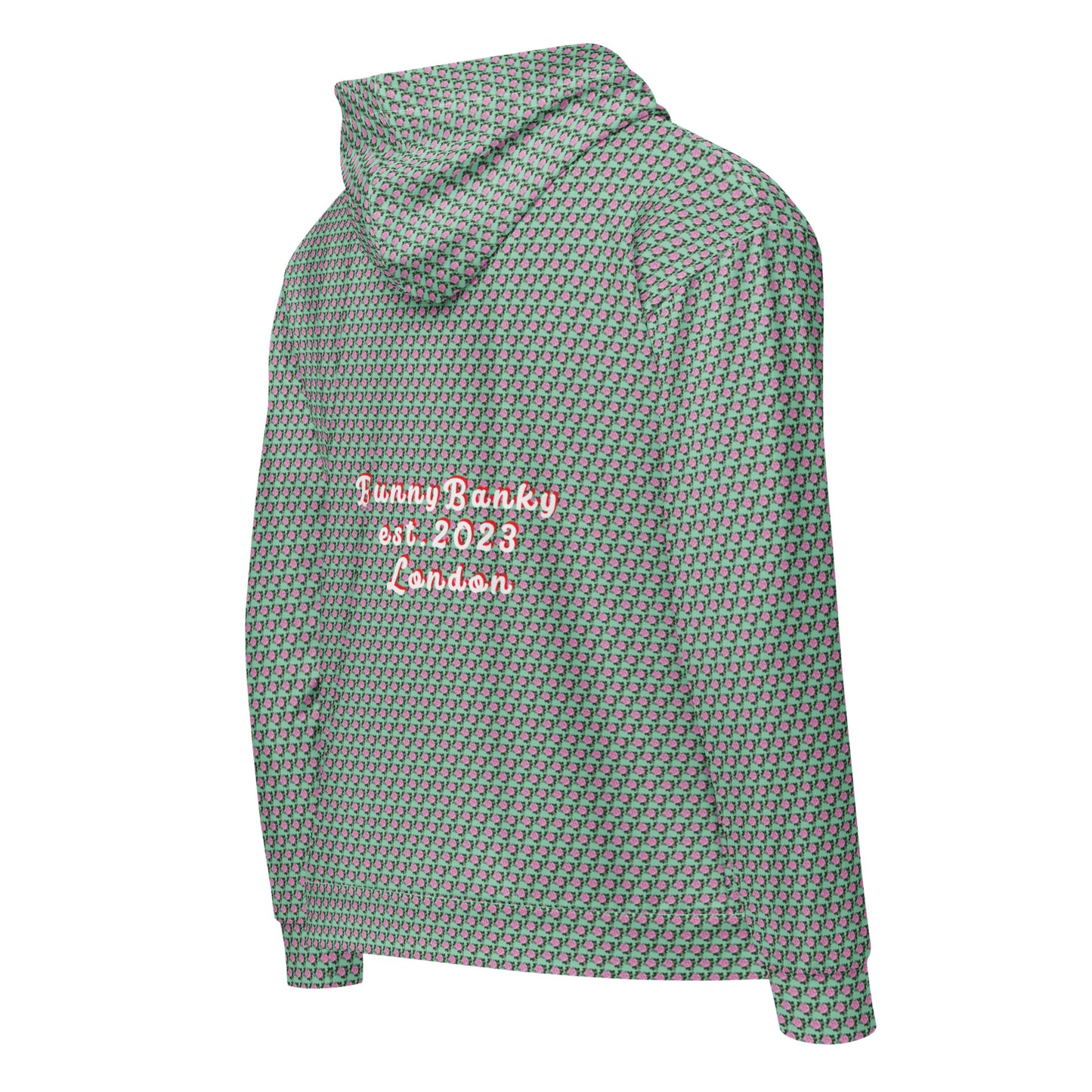 Paris Unisex zip hoodie